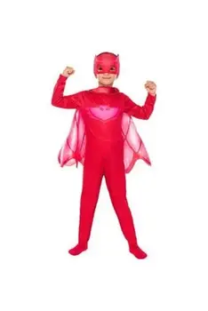 

Pj Masks Costume-Pijamaskeliler Costume-Red Owl Girl-original Kostüm