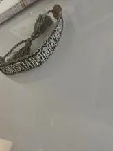 Pulsera bordada de la amistad para mujer, brazalete de cuerda ajustable, pulseras de borlas, joyería Vintage al por mayor, hechos a mano nuevos