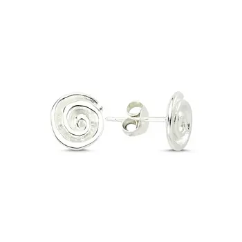 

Angemiel 925 Sterling Silver Round Earrings