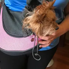 Eslinga-Bolsa de hombro cómoda para mascotas, bolso con malla Oxford, bolso de viaje para gatos y cachorros, funda frontal transpirable para exteriores