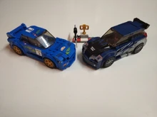Sembo-bloques de construcción de coches de carreras para niños, juguete de ladrillos para armar coche deportivo de carreras, serie City Speed Champions, Compatible con garaje