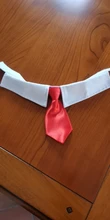 Pajarita a rayas para perro y gato, Collar ajustable para mascotas, corbata blanca para perro, y boda para fiesta, 2020