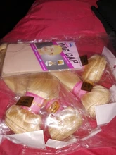 Extensiones de cabello de Color rubio miel 613, paquete de extensiones de cabello brasileño de 8 - 40 pulgadas, cabello humano Remy liso, se puede comprar 1, 3 y 4 paquetes de oferta