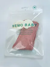 Calcetines de algodón hasta la rodilla para niñas pequeñas, de ala de Ángel, para verano y otoño