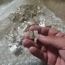 Pinzas de película de calentamiento de suelo eléctrico, accesorios de abrazaderas de conexión, 10, 20, 30, 50 Uds.