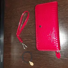 Women Wallets Card-Holder Wristlet Girls Purse Genuine-Leather High-Quality Luxury Brand