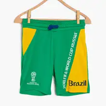 Coton Kids/зеленые детские шорты для мальчиков