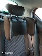 Headrest Neck-Pillow Memory-Foam-Pad Cervical-Spine Side-Head-Support Car-Seat Comfort