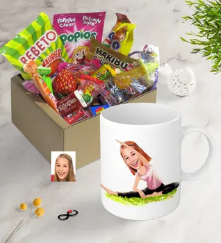 

Personalized Women 'S Yogacı Caricature Of Nostalgic Lezzetler Mug Seti-1 Surprise Thoughtful Ancients Custom Design Picture reliable
