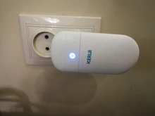 KERUI-timbre inalámbrico M518 con 52 canciones, para seguridad del hogar, inteligente, con luz LED y botón