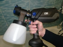 PROSTORMER-pistola de pulverización de pintura, pulverizador eléctrico de 600W, 4 tamaños de boquilla, HVLP, Control de flujo de 1000ml, aerógrafo de fácil pulverización para el hogar