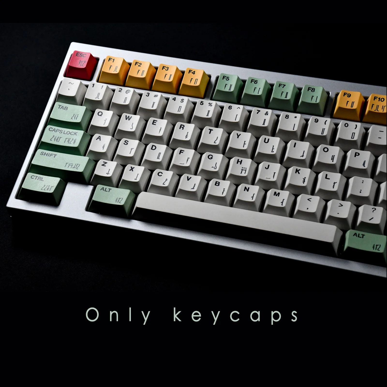 Keycaps Pbt Personalizados para Teclado Mecânico Gmk Boba Fett Perfil Cereja Dye-sub Star Wars 167 Chaves - Imagem 3