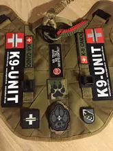 Dog-Harness Loop Dog-Molle-Vest Working Tactical with 2-Metal Buckle Hook Clip Handle