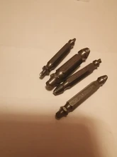 Screw-Extractor-Set Hand-Tool-Sets Remove-Stripped Screws Damaged 4pcs Easily Double-Ended