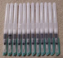 Pincel de pintura rellenable, 1/3/6 piezas, pincel de con depósito de agua para acuarela, lápiz de tinta para pinceles de acuarela suave para pintura, calligráfico, dibujo, suministros de arte