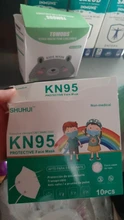 Ajuste 2-9 años FFP2 KN95 máscara para niños 5 capas cara máscara KN95S respirador máscara KN95S niños máscaras España 10 días de entrega rápida