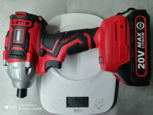 WOSAI-destornillador eléctrico de 20V, batería de 300NM, destornillador inalámbrico sin escobillas, taladro de impacto, controlador de impacto recargable
