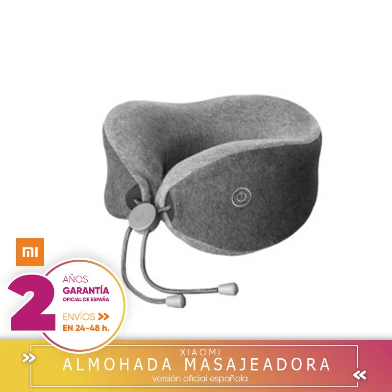 Xiaomi Almohada masajeadora mijia smart home, masajeador de terapia muscular para el cuello almohada de sueño,con infrarrojo