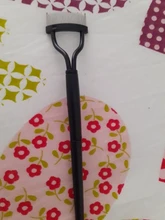 Separador de pestañas, maquillaje para pestañas de belleza, separador plegable de Metal, cepillo, peine, rímel, rizado, herramienta cosmética de belleza, 1 ud.