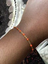 CSJA-pulsera de lujo de acero inoxidable para mujer, de Color dorado brazalete con cadena de eslabones, joyería para mujer S570, 2021