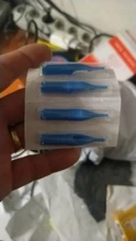 5 unids/lote desechables puntas azules para tatuaje tubo de boquillas con 3/5/7/9/11RT para agujas de tatuaje accesorios envío gratuito