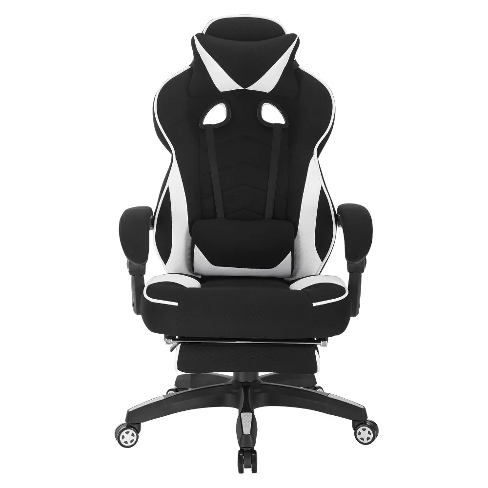WOLTU Gaming Chair Racing Chair Office Chair Computer Chair Desk Chair Sports Seat with Headrest Lumbar Cushion with Footrest WOLTU Gaming Chair Racing Chair Office Chair Computer Chair Desk Chair Sports Seat with Headrest Lumbar Cushion with Footrest