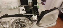 Kit de reparación y mantenimiento de los faros del coche, juego de herramientas y productos químicos para restaurar arañazos y desperfectos en las luces del vehículo, 800g
