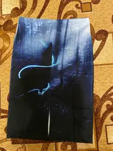 Marca KYKU Lobo Mujer Faldas bosque elegante Animal vestidos de verano un lápiz Faldas de mujer Floral Anime de punto de moda