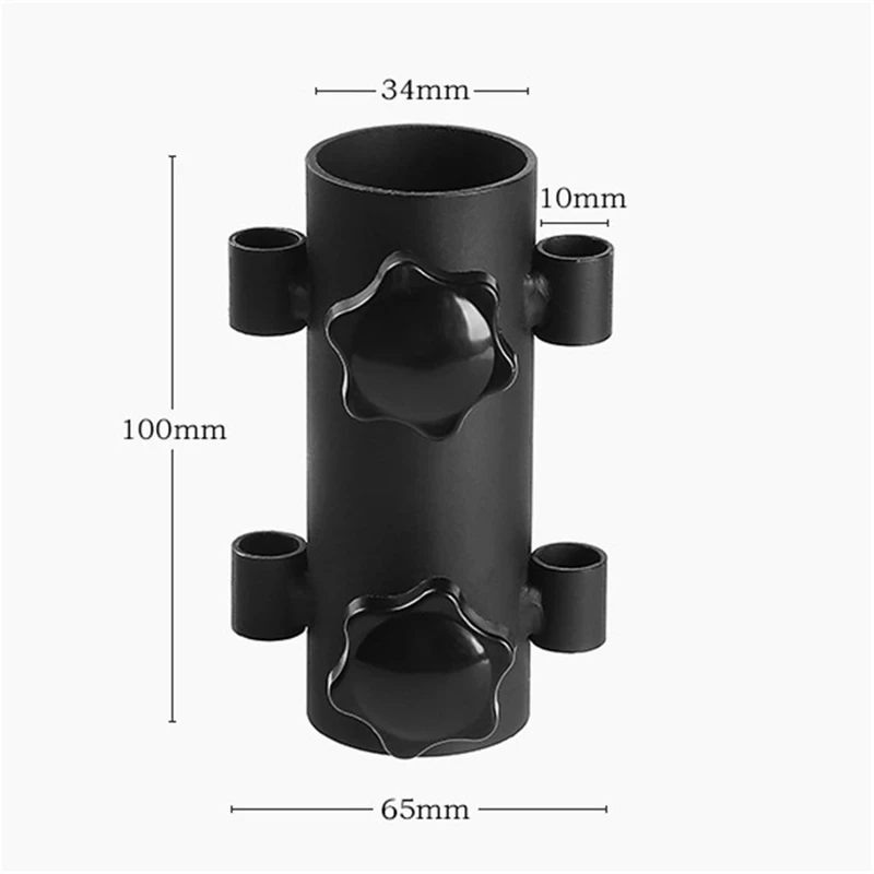 4pcs Outdoor Canopy Pole Holder Awning Large Aperture Fixed Pipe