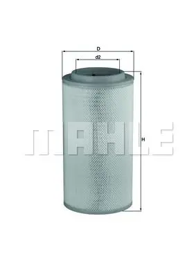 Фильтр воздушный MB Truck MAHLE KNECHT LX1734