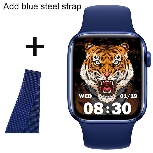 Smart Watch Men Women Smartwatch Wireless Charging Dial Calls DIY Face Heart Rate Body Temperature Monitor Fitness Bracelet