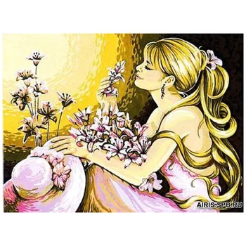 

Mrc1333-279 canvas with a picture of Margot 'dream' 50*65 cm