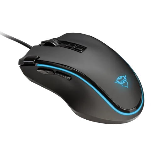 Игровая проводная мышь 21789 Trust GXT 188 LABAN RGB до 15000 dpi 5 профилей
