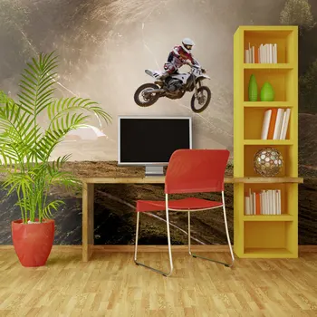 

Wall mural-race motocross - 300x231 cm