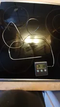 Oven-Thermometer Timer Liquid-Temperature-Probe Digital Food-Cooking Kitchen Grilling