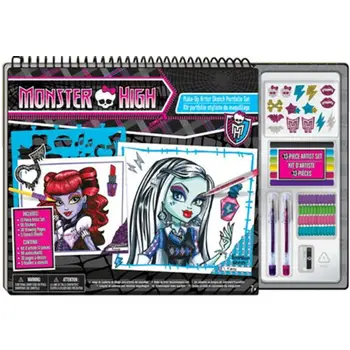 

Large set for creativity with a portfolio "makeup lessons at the school of Monsters" Fashion Angels 64030