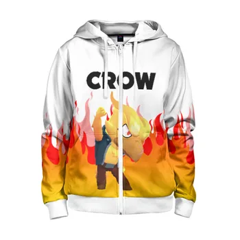 Children S Sweatshirt 3d Crow Brawl Stars Buy At The Price Of 1 724 00 In Aliexpress Com Imall Com - brawl stars crow phoenix coloring