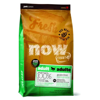 

Dry dog food NOW FRESH Small Breed Recipe Red Meat Grain Free 27/17