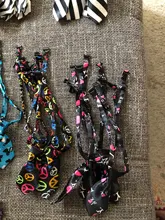 25 50 100 pcs/lot Mix Colors Wholesale Dog Bows Pet Grooming Supplies Adjustable Puppy