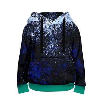

Children's sweatshirt 3D spray paints (cold style)