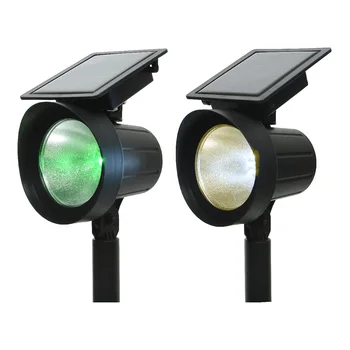 

SET 2 STAKES SOLAR PROJECTOR LED 25 LM GREEN AND 3.200K