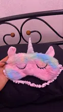 Mask Blindfold Unicorn Eye-Care Sleeping-Eye-Cover Ice-Cream Relax 1 Cute Soft for Home