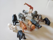 Action-Figures Simulation-Model Goat Mini Farm Poultry-Animals Bear Role-Play-Toy New