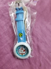 Reloj de cuarzo impermeable para niños y niñas, con dibujos de Doraemon tinkling, Gato de primaria y secundaria