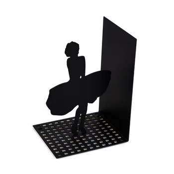 

Balvi-Marilyn bookend decorative metal in black color. Original design