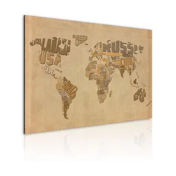 

Picture-old world map-60x40 cm