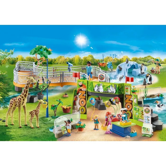 Конструктор Playmobil 70341 Большой городской зоопарк |