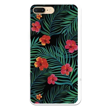 

WP029 Flowers costume drawing stand case for Apple IPhone 7 Plus/8 Plus