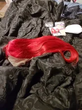 Remyblue-pelucas de cabello humano con encaje frontal 13x1, 99J, cabello humano malayo liso, Remy, prearrancado, 28 pulgadas