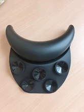 Almohada de descanso del cuello para lavado de pelo, cojín de lavabo para Spa, Belleza del cabello, champú, Bol, accesorios de peluquero, fregadero de silicona